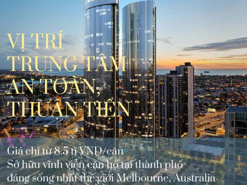 giá trị căn hộ Melbourne
